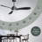 52'' Modern Ceiling Fan With 3 Blades, LED Light, Reversible DC Motor, And Smart Wifi Control-2057864994