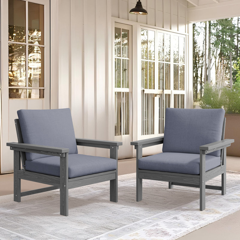 HDPE-2 Person Conversation Set, Grey, Grey