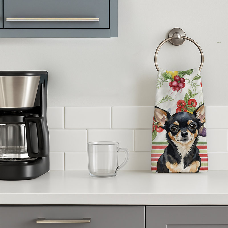 Torchon noir et brun clair chihuahua, Black/Tan Chihuahua