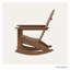 Chaise berçante Adirondack POLYWOOD Nautical-50289052
