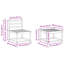 Vidaxl Outdoor Sofa Set Sectional Garden Furniture Terrace Seating Modern