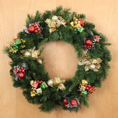 Choix de Noël: choix assortis avec boule, boîte-cadeau et baies, décoration de Noël