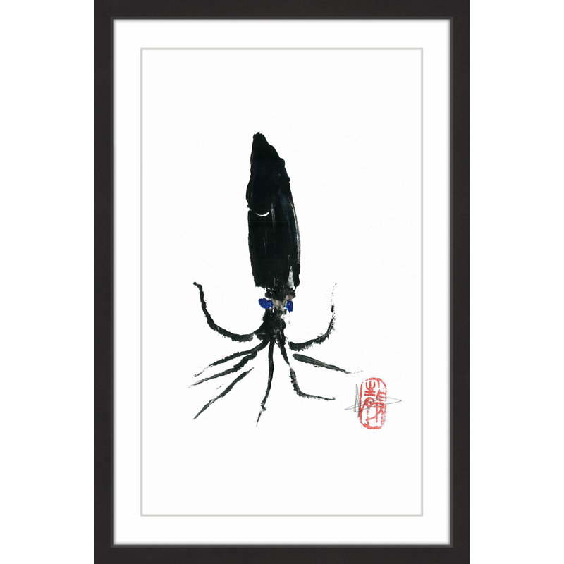 « black beauté », reproduction d’art encadrée, H 45 po x l 30 po x P 1,5 po