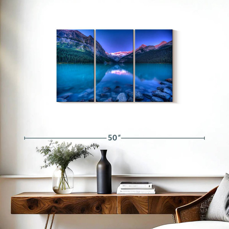 Lever de soleil Alvord Lake Louise, H 20 po x l 33 po