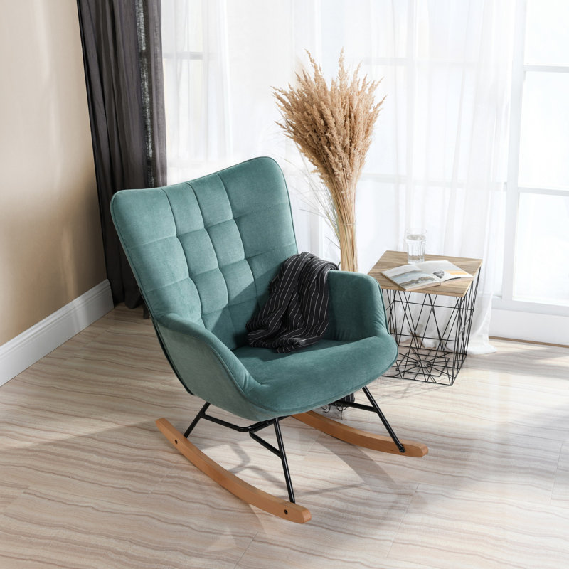 Niamh Rocking Chair, Aqua