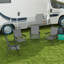 Chaises de patio pliantes Outsunny-896338260