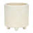S/2 6/8" Textured Planters, Shiny White-596816752