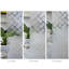 Décalcomanie de fenêtre décorative Frosted Herringbone-208904396