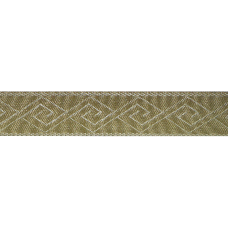 Tissu géométrique alga, Grège