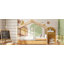 Lit simple en bois avec lit gigogne simple