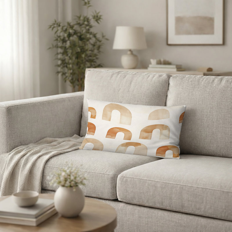 Coussin Modern - Coussin Boho Calm, H 12 po x l 20 po