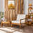 Solid Acacia Wood Low Coffee Table