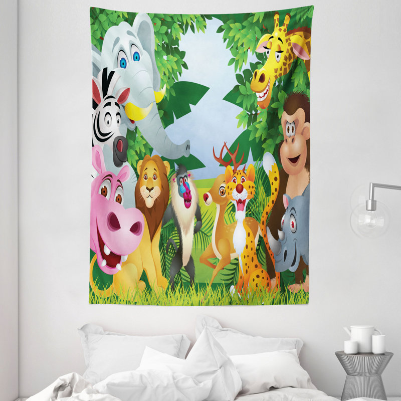 Tapisserie en polyester, H 80 po x l 60 po
