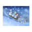 «Sledding Snowmen» par Ruth Sanderson, art sur toile sans cadre-1375762989