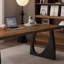 Bureau exquis en bois massif rétro