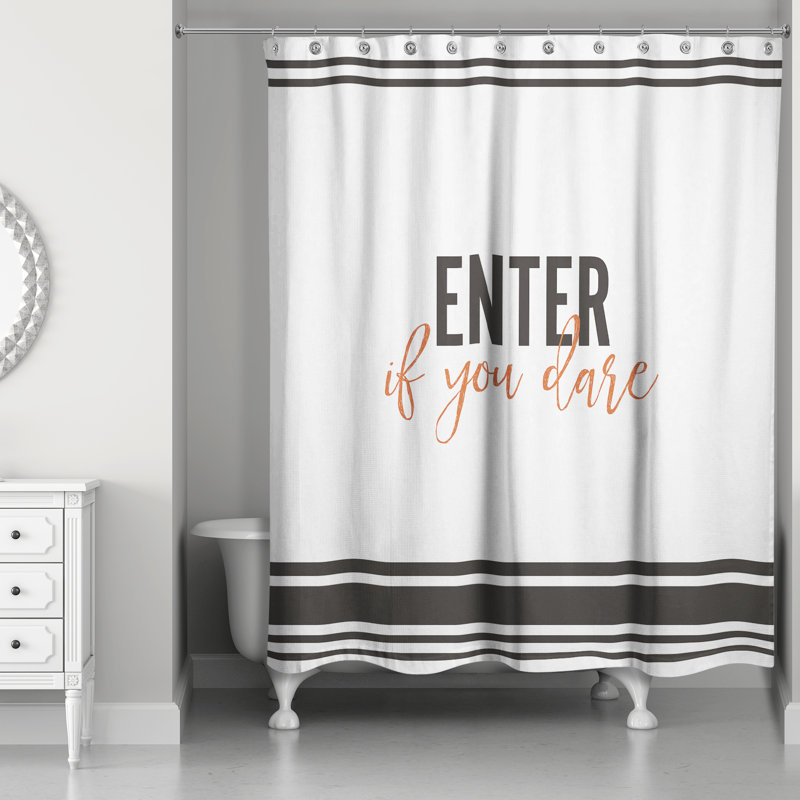 Rideau de douche simple Biscayne