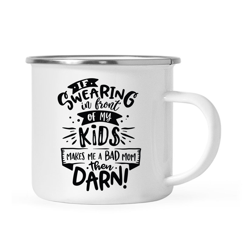 Tasse de camping «Funny Mom», Bad Mom