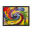 «Colorful Spiral Flower», reproduction sur toile flottante-1281661199-1281661184