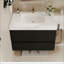 Meuble-lavabo mural 29,9 po avec plateau en faux marbre et tiroirs-1090722152-1090722157