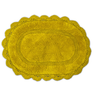 Winfree Cotton Non-Slip Bath Rug