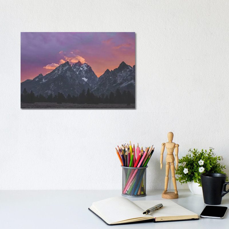 Grand Tetons, Wyoming IV 1 Piece Wrapped Canvas Wall Art, 20.32 cm H x 30.48 cm W