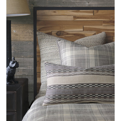 Telluride Industrial Plaid Duvet Cover
