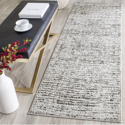 Tapis noir / argenté Riebe