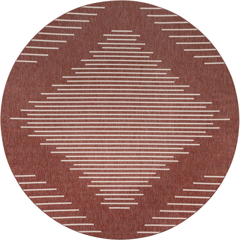 Wallington Geometric Indoor Rug, Round 13'