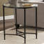 Table de bout à plateau de table en verre Sherrodsville-748409373