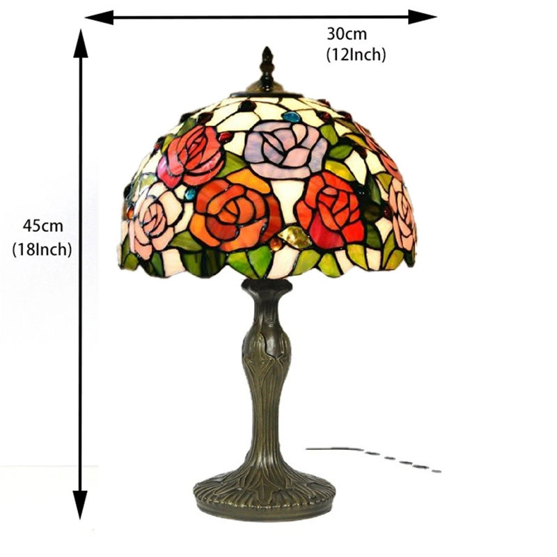 Lampe torchère Clorise Tiffany