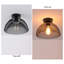 1-Light Modern Farmhouse Semi Flush Mount