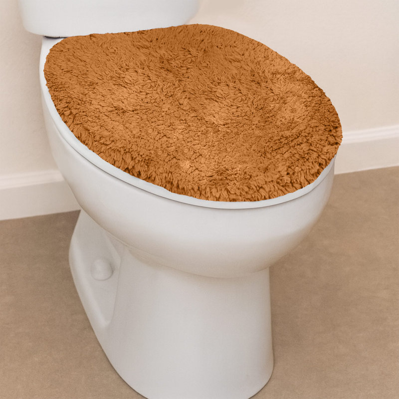 Couvercle de siège de toilette Anyla Waterford 18 po x 18 po, Terre cuite