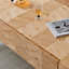 Table basse en bois massif de style rétro