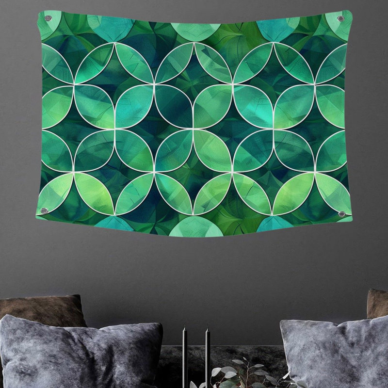 Machine Tapestry, 68" H x 80" W
