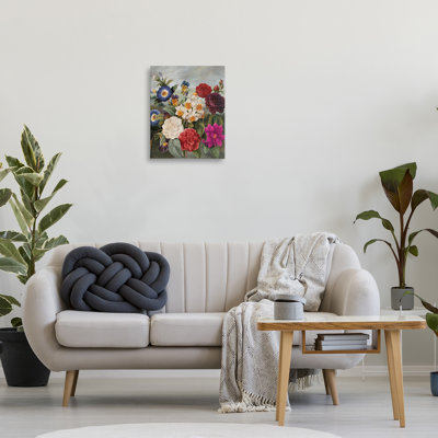 "Assortiment de fleurs murales rétro" par Carol Robinson