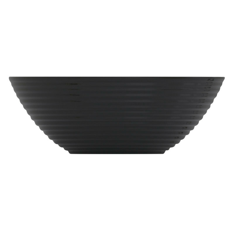 Luminarc Harena Glass Salad Bowl, Black