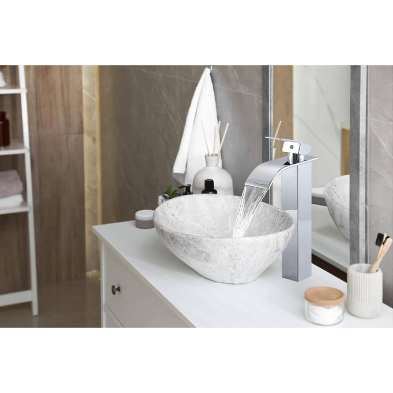 Robinet de salle de bain chromé HGN