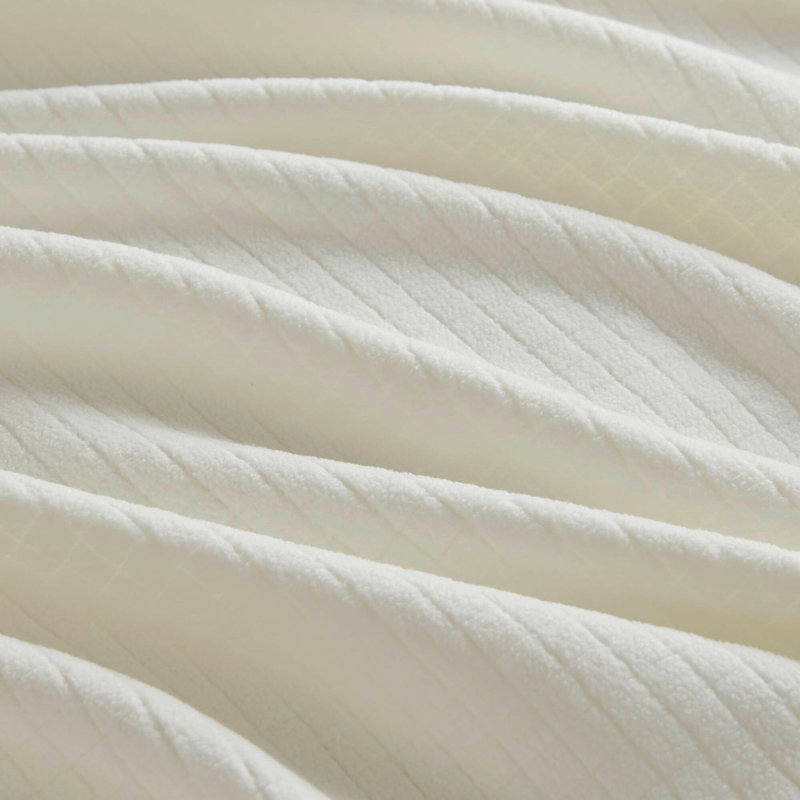 Microfleece Blanket King, King, Ivory