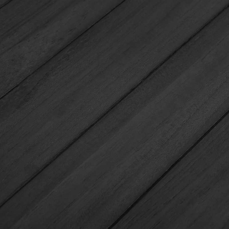 Table basse d'extérieur Polett, Noir