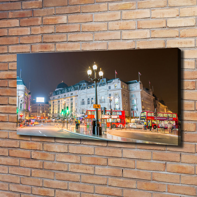 London By Night - Wrapped Canvas Print