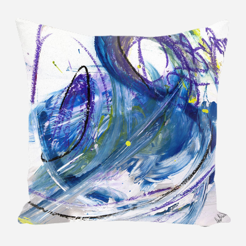 Linen Throw Pillow, 13" x 13"