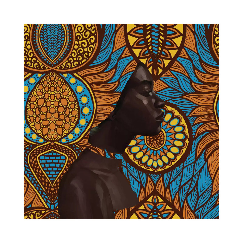 Wax Series 1 Piece Wrapped Canvas Painting, 30.48 cm H x 30.48 cm W