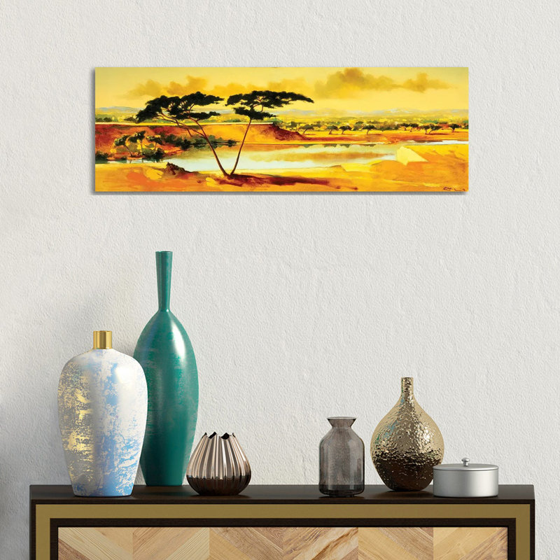 The Jewel Of Hlubluwe, South Africa. 1996 by Andrew Hewkin - Wrapped Canvas Panoramic Painting