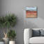  «Mars 2» par Alicia Longley, art mural sur toile, 18 po x 18 po