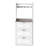 Farmhouse Shoe Cabinet With 2 Flip Drawers & Coat Rack