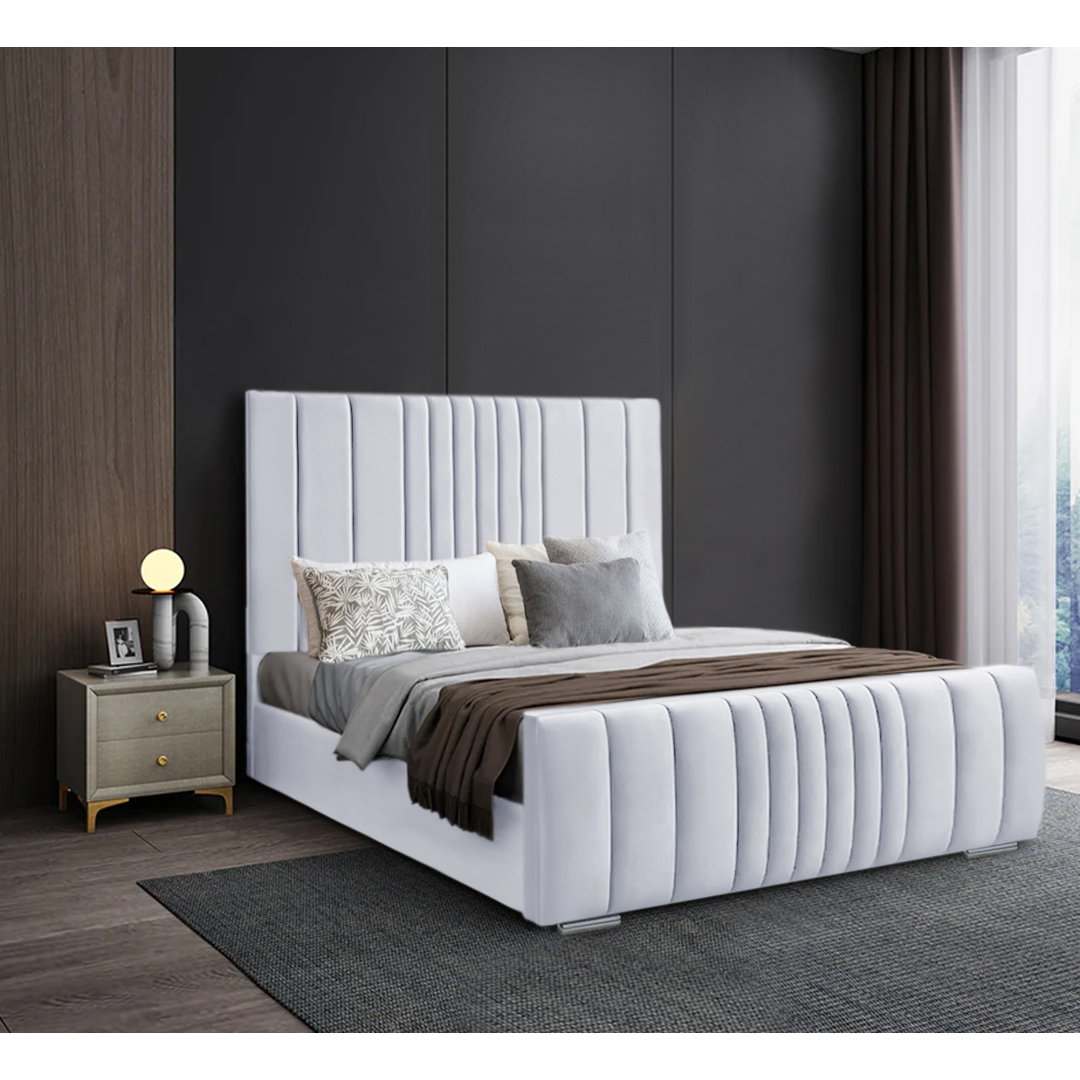 Akiyoshi Upholstered Panel Bed
