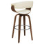 Tabouret de bar pivotant Écru-668981791