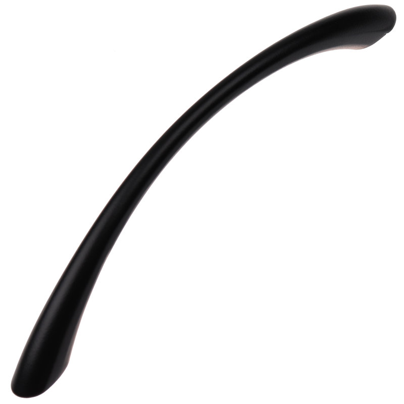5-1/16" Center to Center Arch Loop Pull, Matte Black, 10