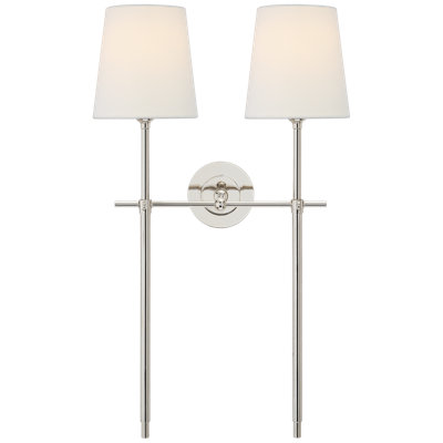 Thomas O'Brien Bryant Large Double Tail Sconce