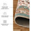 Aspire Homeware Blue Persian Medallion Area Rug-2107431377